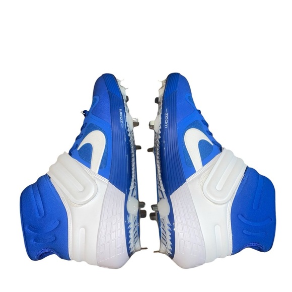 Nike Alpha Huarache Elite 2 Mid Baseball Cleats blue - Picture 5 of 7